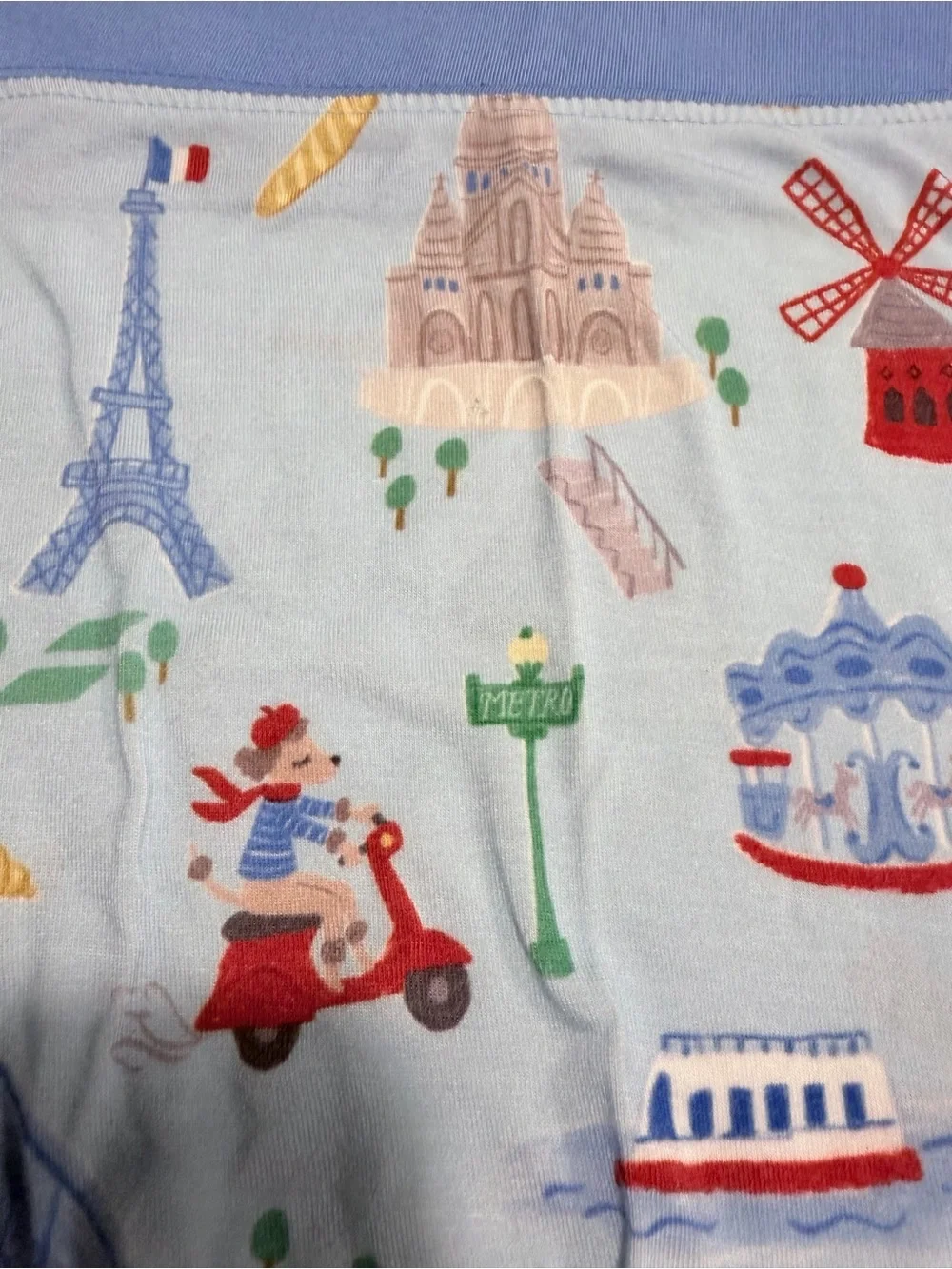 Little Sleepies Paris Bamboo Two-Piece Pajama Set - Size 16